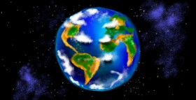 Drawing of Earth by Eclat de Lune
