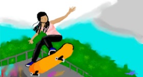 Drawing of Skateboard by TidoudouMlesfrites 🍟🖤
