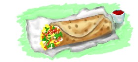 Debidolittle の ブリトー の絵