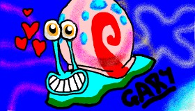Drawing of Snail by Agithur