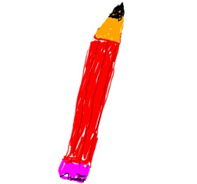 Chris の 鉛筆 の絵