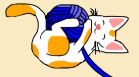 Drawing of Kitten by ZomBee