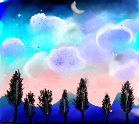 Dream の 雲 の絵