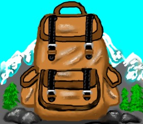 Dexl の バックパック の絵
