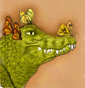 Drawing of Alligator by 👽mint