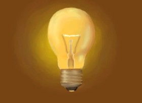 Leadron の 電球 の絵