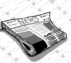 Not.Old.Train の 新聞 の絵