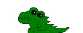 Lola の アリゲーター の絵