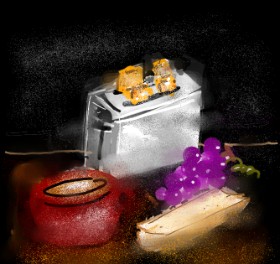 Eclat de Lune の トースター の絵