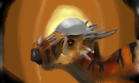 Рисунок на тему «Динозавр» — автор: Magic 8