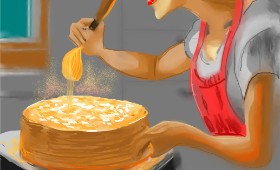 Herbert の ケーキ の絵