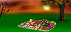 Drawing of Picnic by Shiney🪶