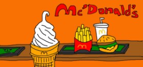 Anonymous の アイスクリーム の絵