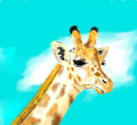 JjjjjjJison の キリン の絵
