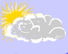 Firsttry の 雲 の絵