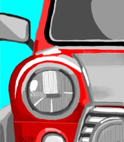 GreyhoundMama の 車 の絵