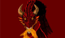 SAM AKA MARGARET 🙄 の ドラゴン の絵