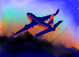Zi の 飛行機 の絵