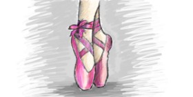Caro の バレリーナ の絵