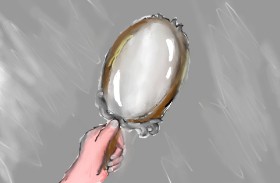 Unknown の 鏡 の絵