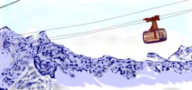 Millie 🌸 の ケーブルカー の絵
