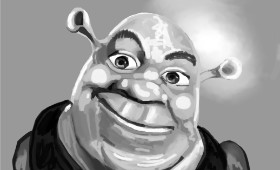 Рисунок на тему «Шрек» — автор: DrawSomething