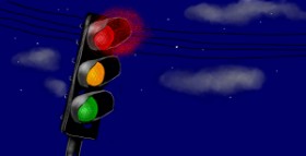 Eclat de Lune の 信号機 の絵