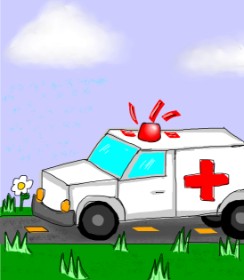 Colliope の 救急車 の絵