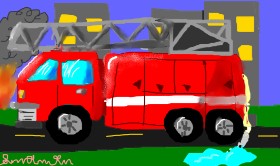 ✦❤♥Sera♥❤✦ の 消防車 の絵