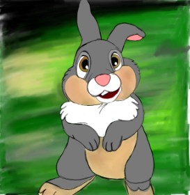 Рисунок на тему «Кролик» — автор: Lou