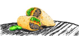 art の ブリトー の絵