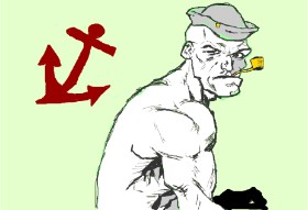 Drawing of Popeye by 𝐓𝐎𝐏𝑅𝑂𝐴𝐶𝐻™