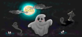 shiNIN の 幽霊 の絵