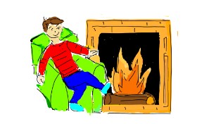 Kamin - autor: Lsk
