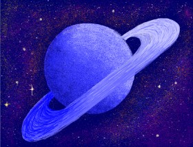 Saturn - autor: Darta