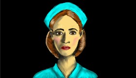 Рисунок на тему «Медсестра» — автор: SAM AKA MARGARET 🙄