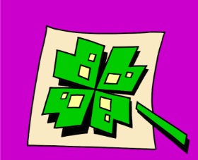 Mari の クローバー の絵