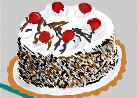 𝐓𝐎𝐏𝑅𝑂𝐴𝐶𝐻™ の ケーキ の絵