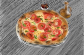 Wizard の ピザ の絵