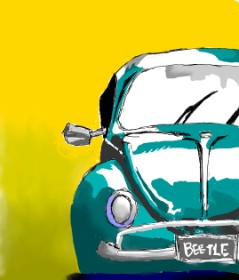 Lala の 車 の絵