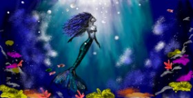 Eclat de Lune の 人魚 の絵
