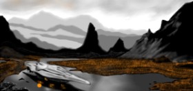 Çhåching の 宇宙船 の絵
