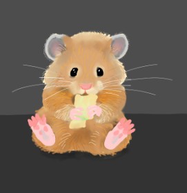 TedsNan の ハムスター の絵