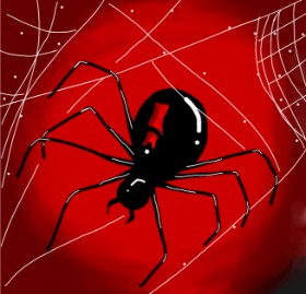 Рисунок на тему «Паук» — автор: Hunter
