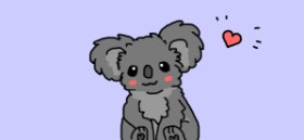 Drawing of Koala by Lilisa