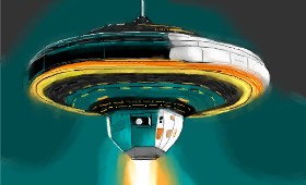 Herbert の 宇宙船 の絵