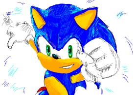 шкетка の ソニック・ザ・ヘッジホッグ の絵