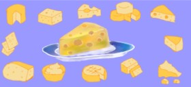 Kim の チーズ の絵