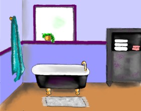 Cec の バスタブ の絵