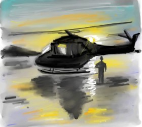 Helikopter - autor: Ankita Sharma
